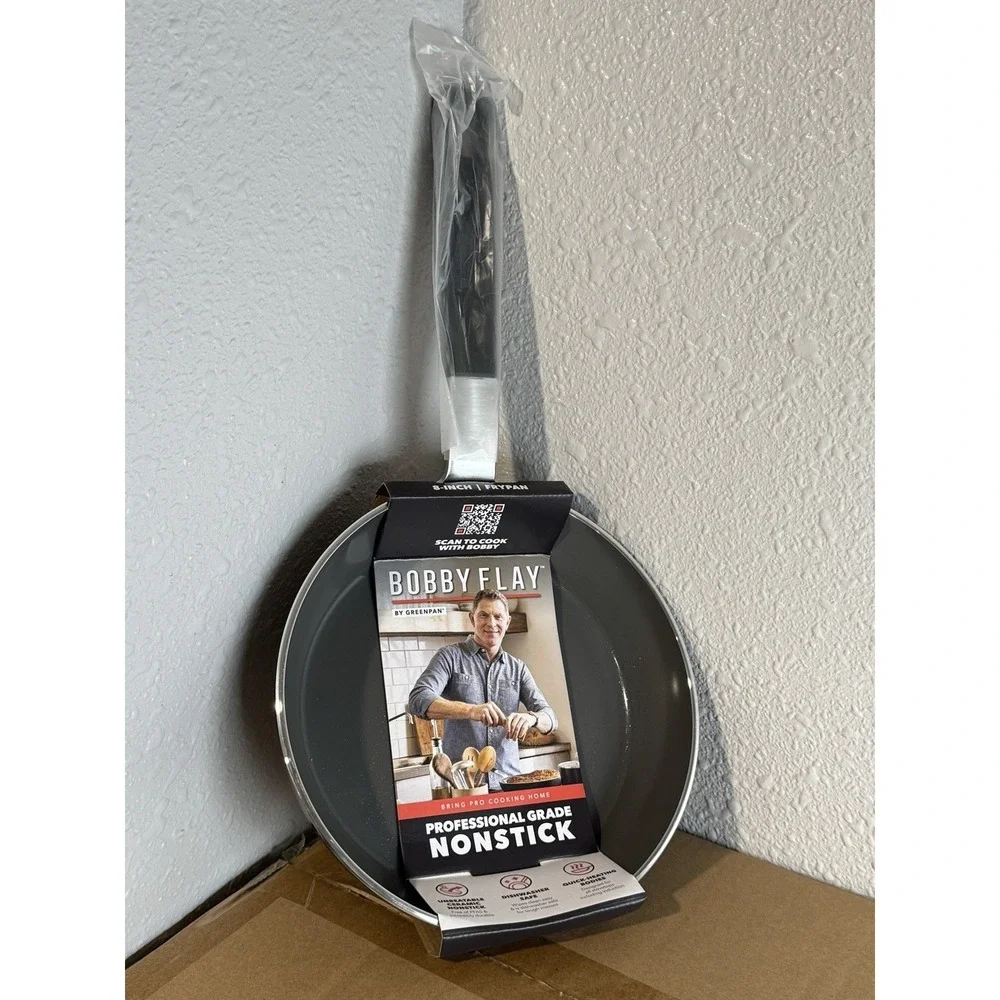 Lot of 3 Frypans Bobby Flay 8